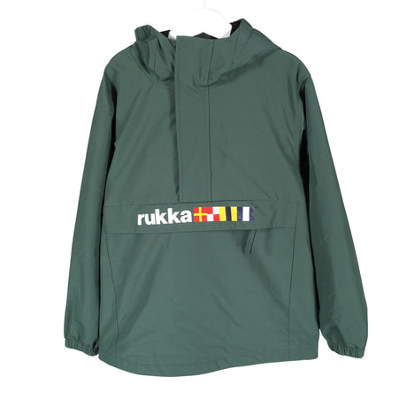 Unisex Rukka - Välikausitakki, koko 134 - 140 - Vihreä ()