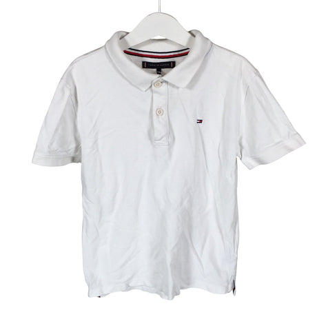 Poikien Tommy Hilfiger - Pikeepaita, koko 134 - 140 - Valkoinen (2)