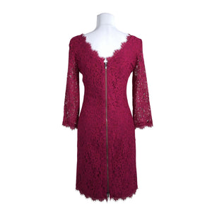 Naisten Diane von Furstenberg - Juhlamekko, koko 36 - Violetti (3)