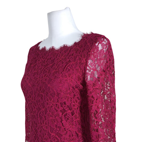 Naisten Diane von Furstenberg - Juhlamekko, koko 36 - Violetti (2)