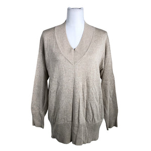 Naisten Repeat - Neulepaita, koko 38 - Beige (1)