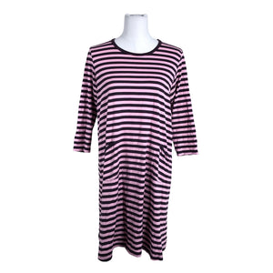 Naisten Marimekko - Trikoomekko, koko 38 - Vaaleanpunainen (1)