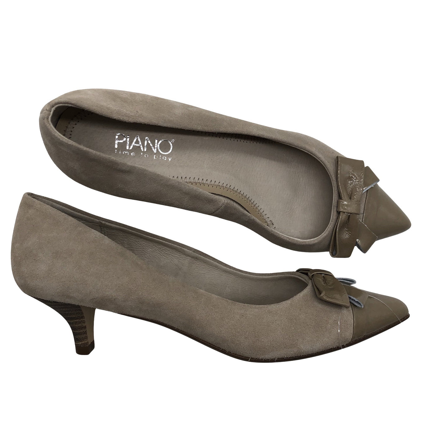Naisten Piano - Korkokengät, koko 38 - Beige (1)