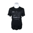 Miesten Reebok - Urheilupaita, lyhyet hihat, koko L - Musta ()
