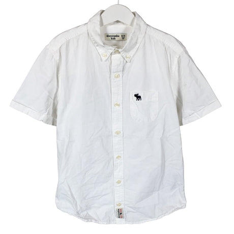 Poikien Abercrombie&Fitch - Kauluspaita, koko 146 - 152 - Valkoinen ()