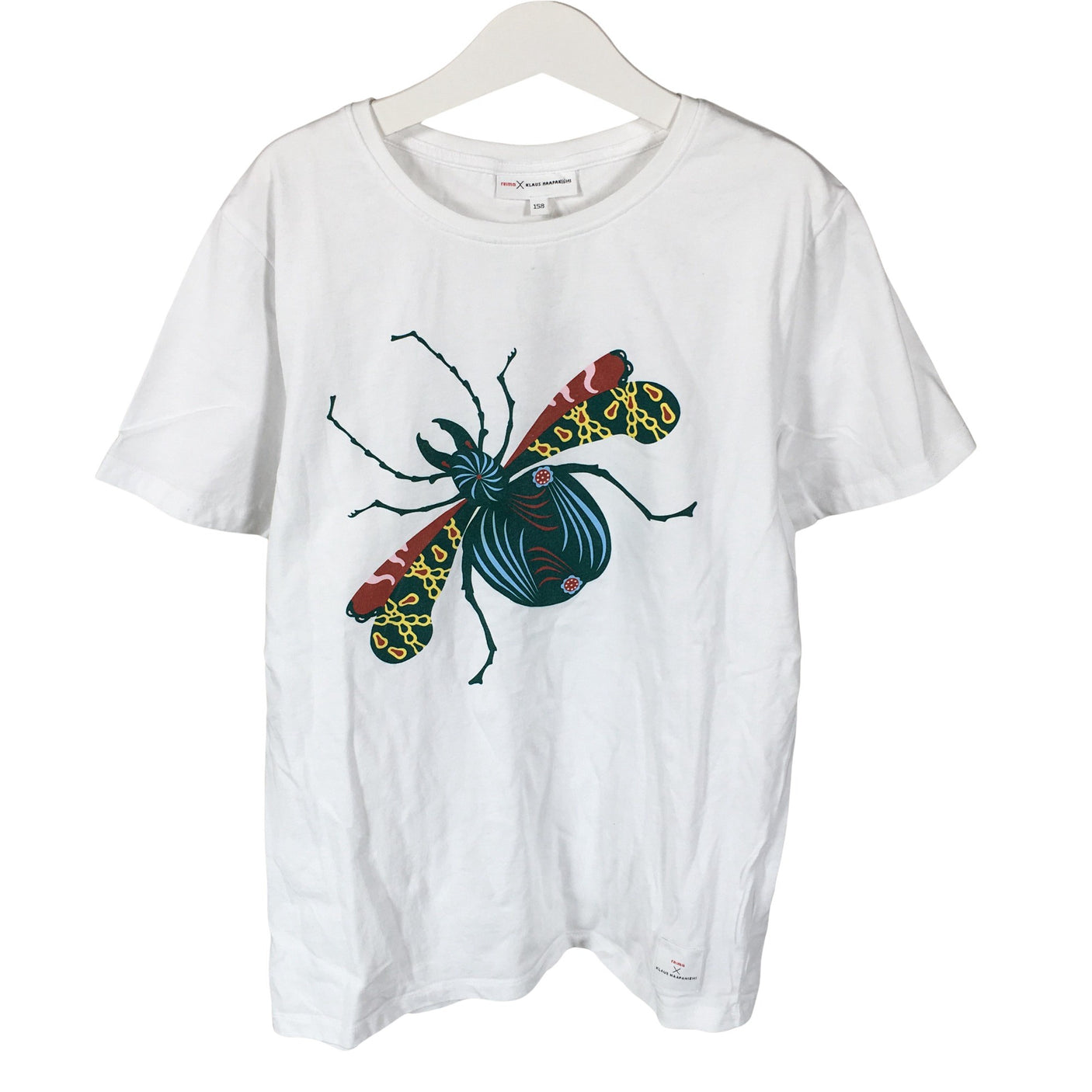 Unisex Reima - T-paita, koko 152 - 158 - Valkoinen (1)