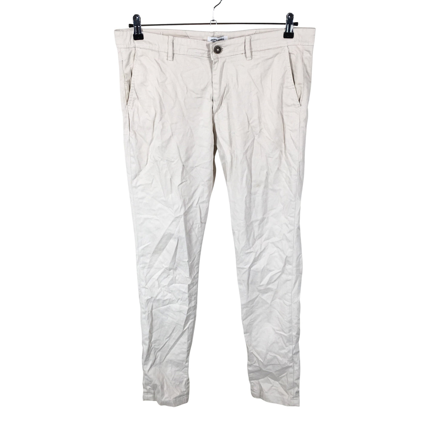 Miesten Jack & Jones - Chinot, koko W34 - Beige (1)