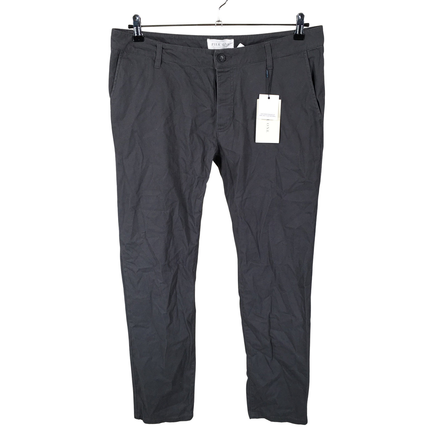 Miesten Pier One - Chinot, koko W34 - Harmaa (1)
