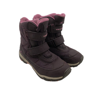 Unisex Viking - Talvikengät, koko 34 - Violetti (2)