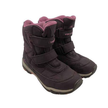 Unisex Viking - Talvikengät, koko 34 - Violetti (2)