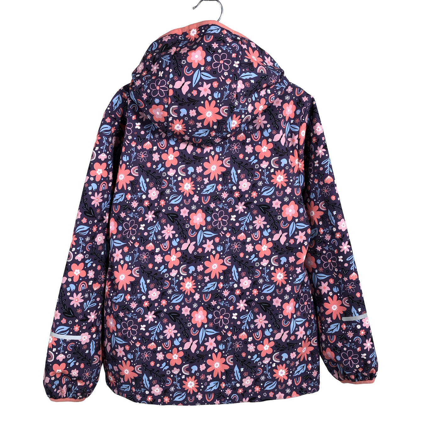Tyttöjen Mini Mize - Softshell-takki, koko 128 - 134 - Violetti (2)
