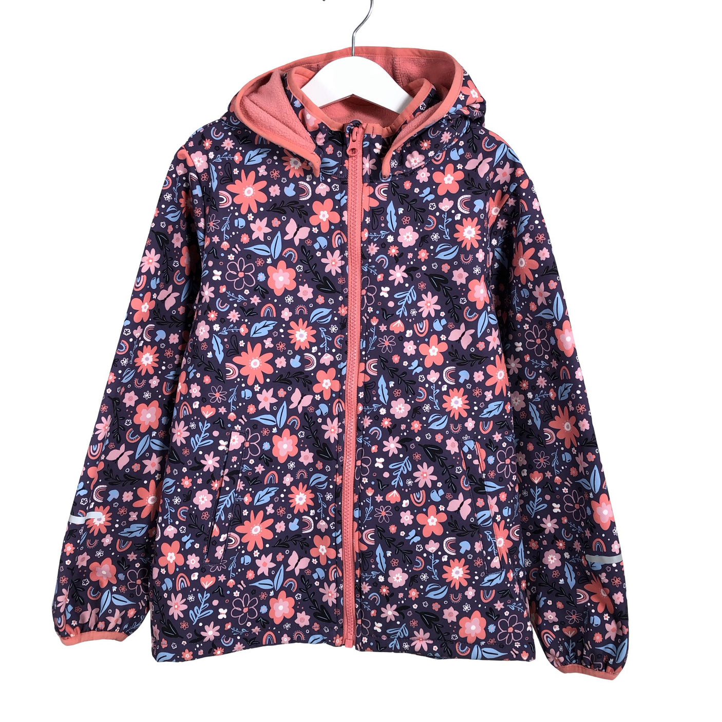 Tyttöjen Mini Mize - Softshell-takki, koko 128 - 134 - Violetti (1)