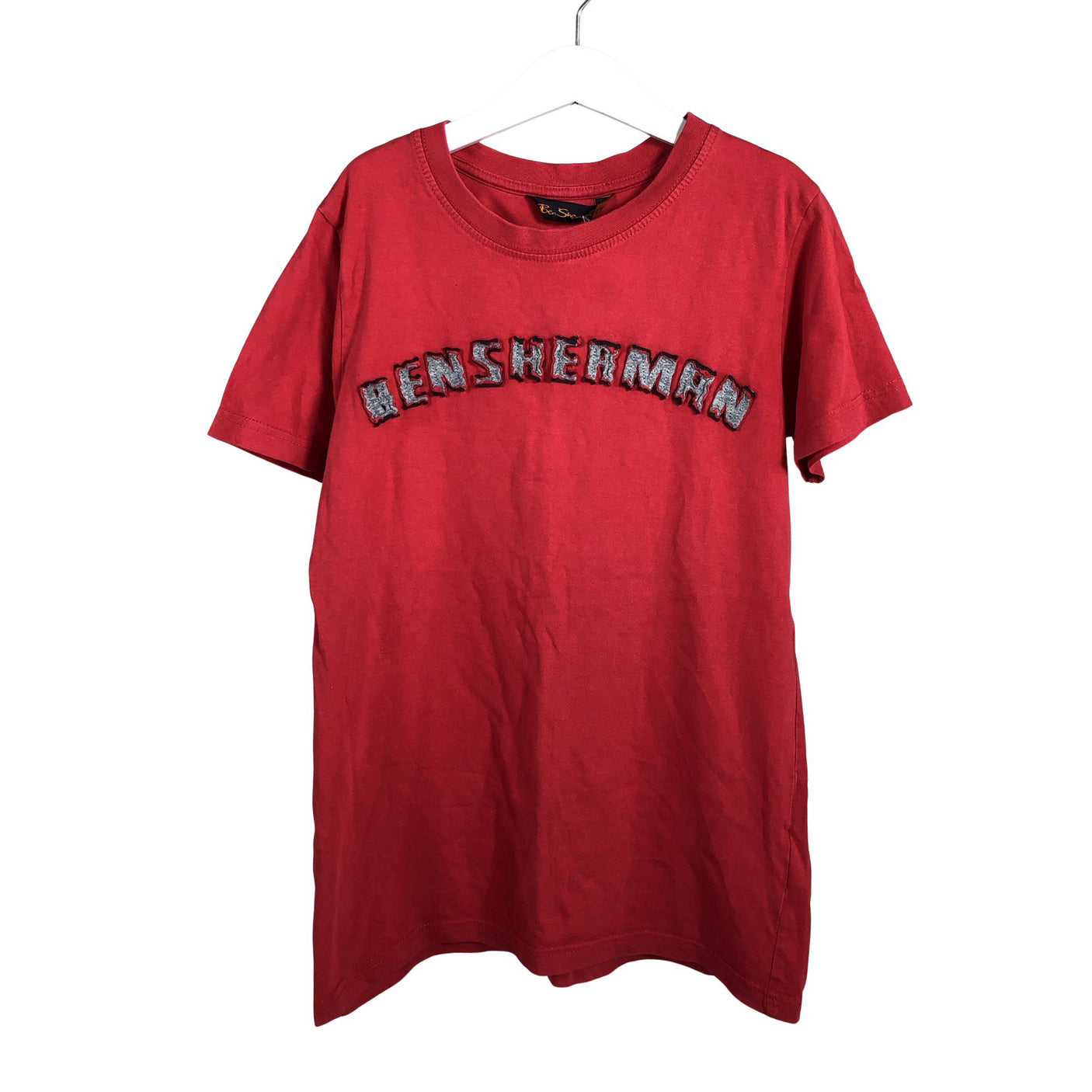 Unisex Ben Sherman - T-paita, koko 134 - 140 - Punainen (1)