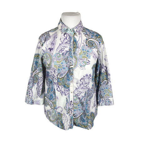 Naisten Gerry Weber - Kauluspaita, koko 44 - Valkoinen ()