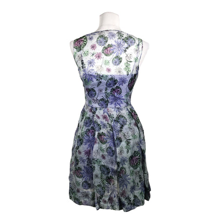 Naisten Versace Collection - Sifonkimekko, koko 40 - Sininen (2)