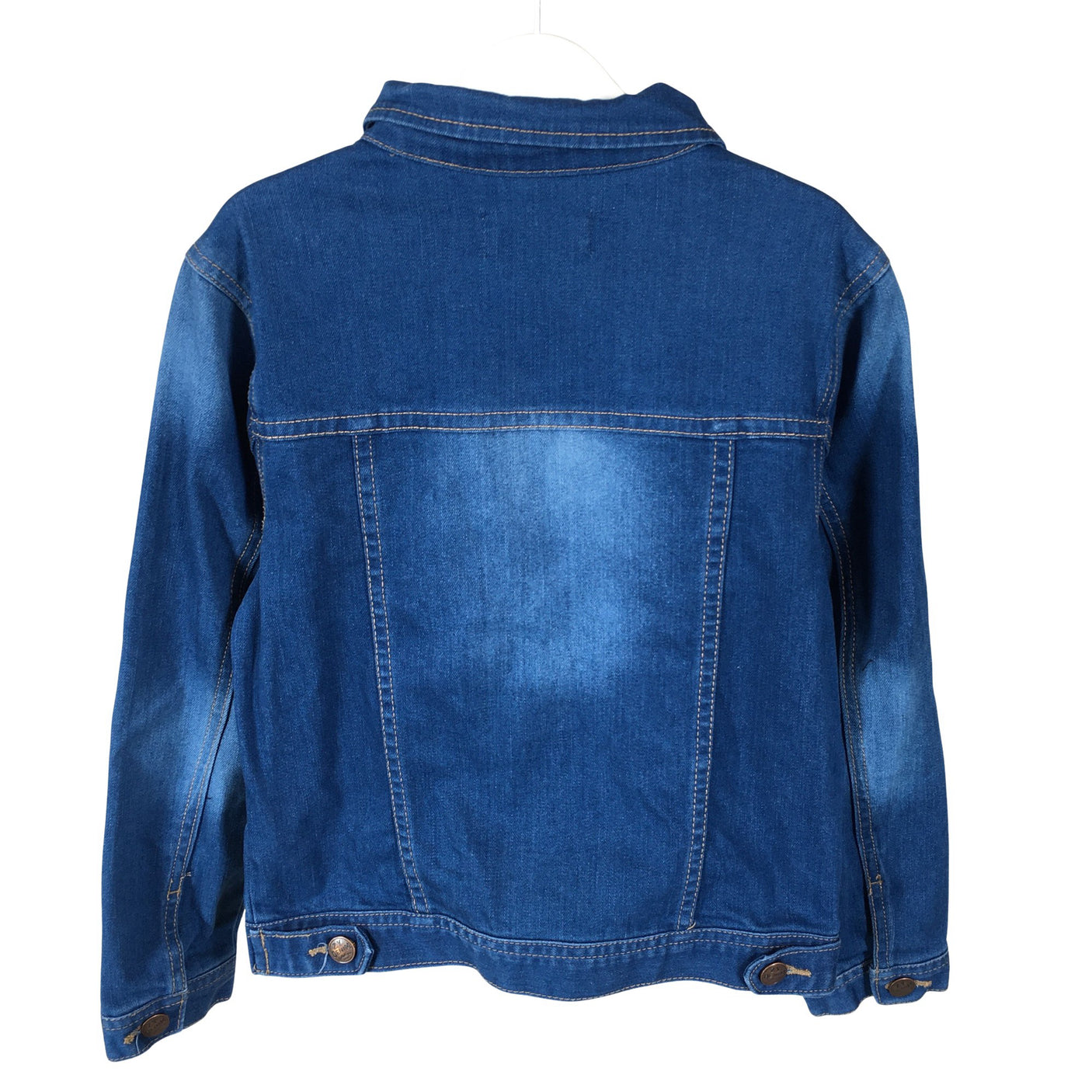 Tyttöjen ZY - Farkkutakki, koko 134 - 140 - Sininen (2)
