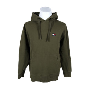 Miesten Tommy Jeans (Tommy Hilfiger) - Huppari, koko L - Vihreä (1)