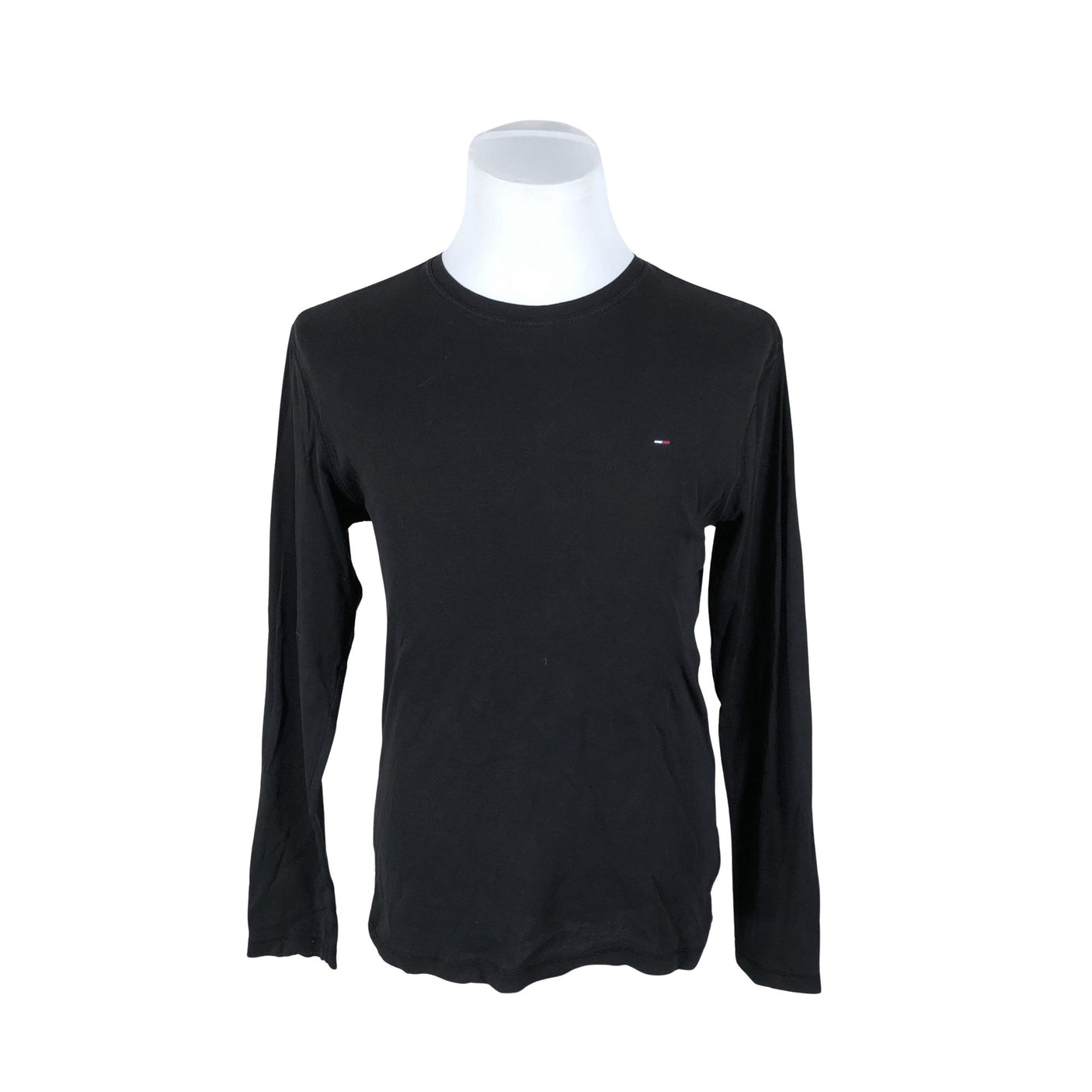 Miesten Tommy Jeans (Tommy Hilfiger) - Trikoopaita, koko L - Musta (1)