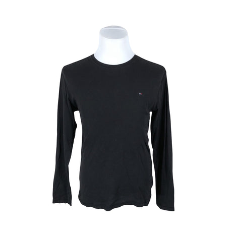 Miesten Tommy Jeans (Tommy Hilfiger) - Trikoopaita, koko L - Musta ()