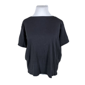 Naisten Lululemon - Urheilupaita, lyhyet hihat, koko 42 - Musta (1)