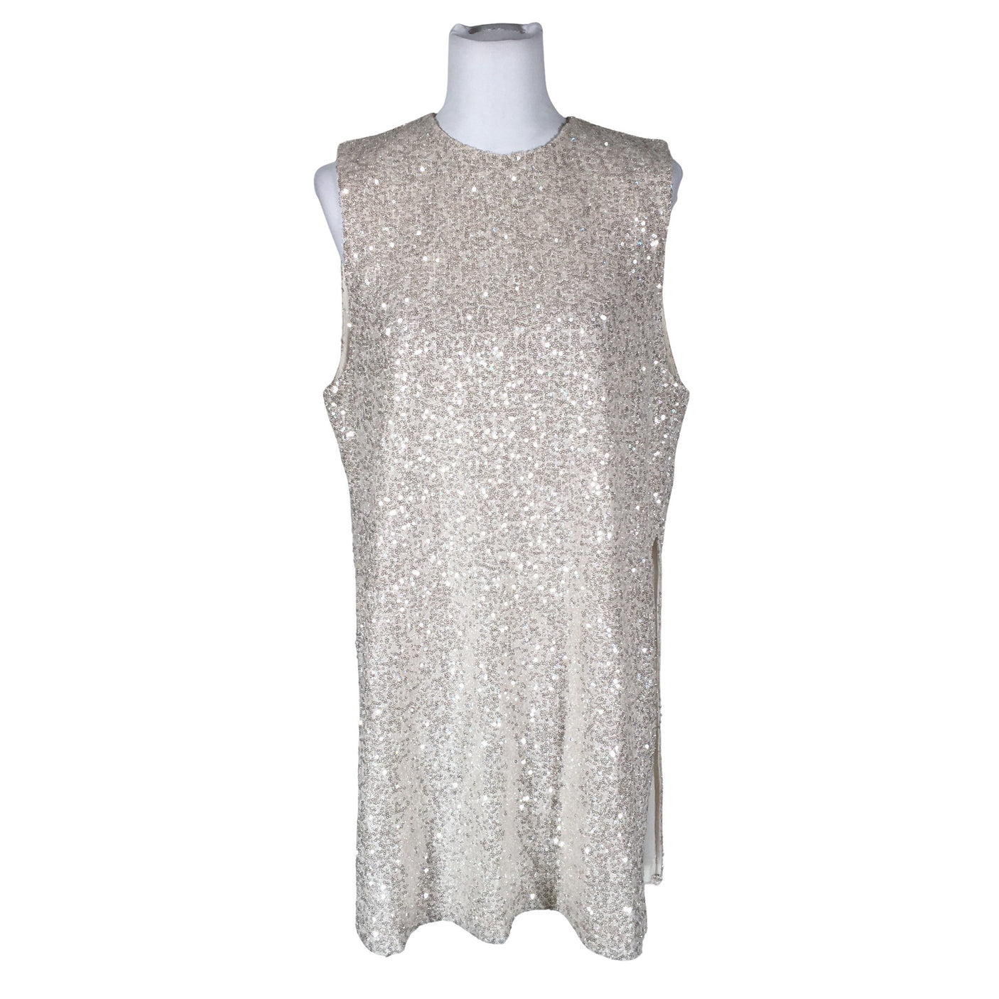 Naisten Stine Goya - Juhlatunika, koko 38 - Beige (1)