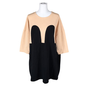 Naisten R/H Studio - Trikoomekko, koko 40 - Beige (1)
