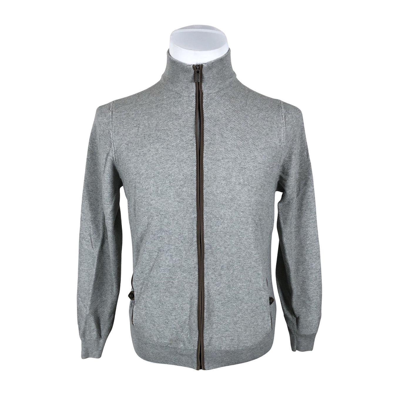 Miesten Massimo Dutti - Neuletakki, koko XS - Harmaa (1)
