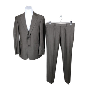 Miesten Hugo Boss - Puku, koko L - Ruskea (1)