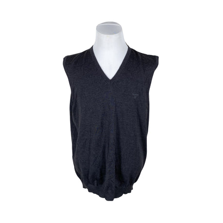 Miesten Gant - Neuleliivi, koko XXXXL - Harmaa ()