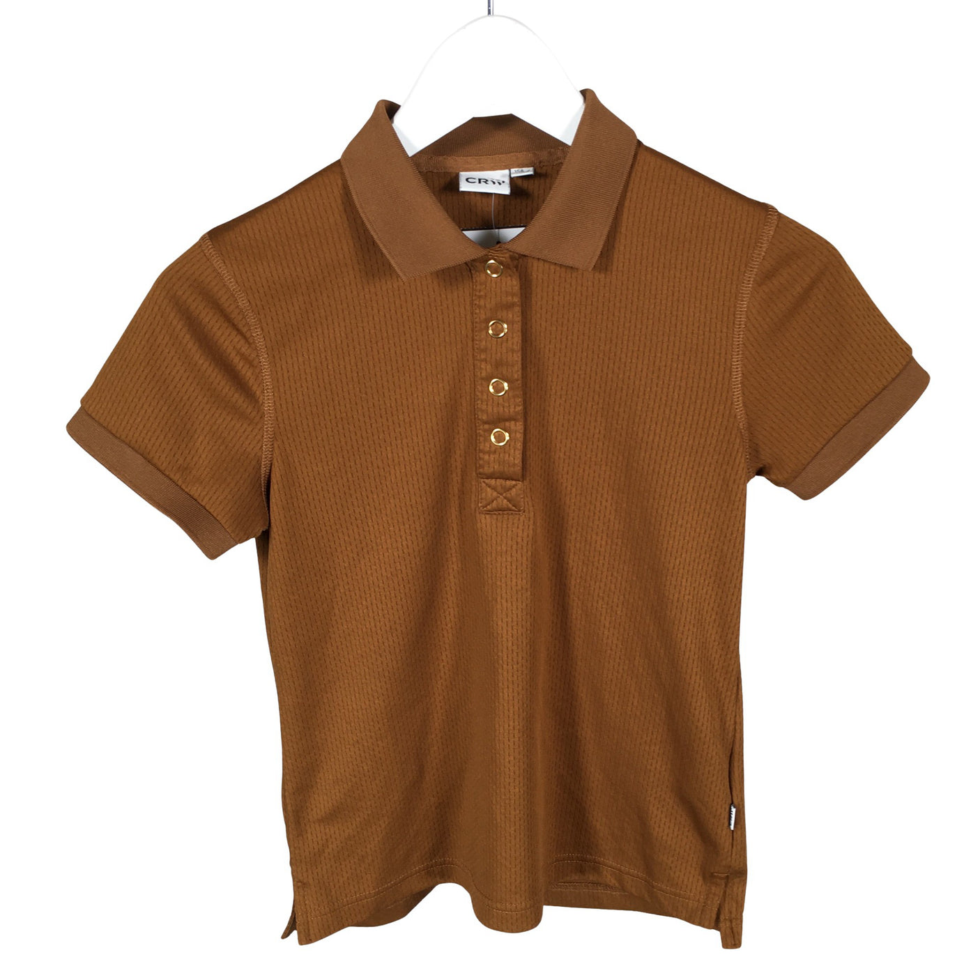 Unisex CRW - Urheilupaita, lyhyet hihat, koko 158 - 164 - Ruskea (1)