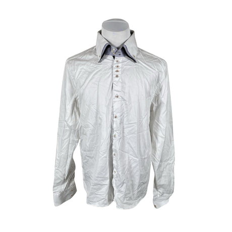 Miesten 7Camicie - Kauluspaita, koko XXXXL - Valkoinen ()