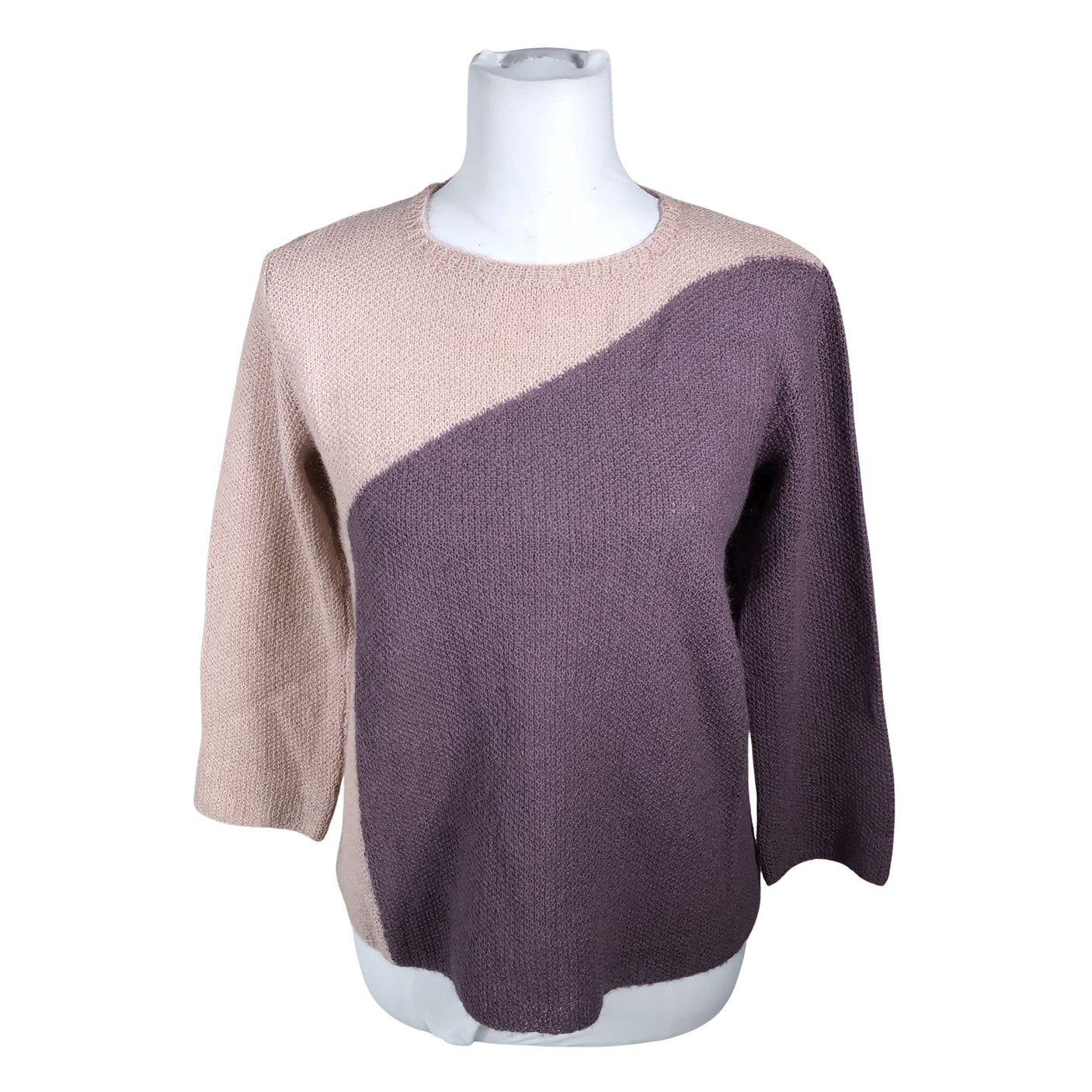 Naisten Handmade - Neulepaita, koko 36 - Violetti (1)