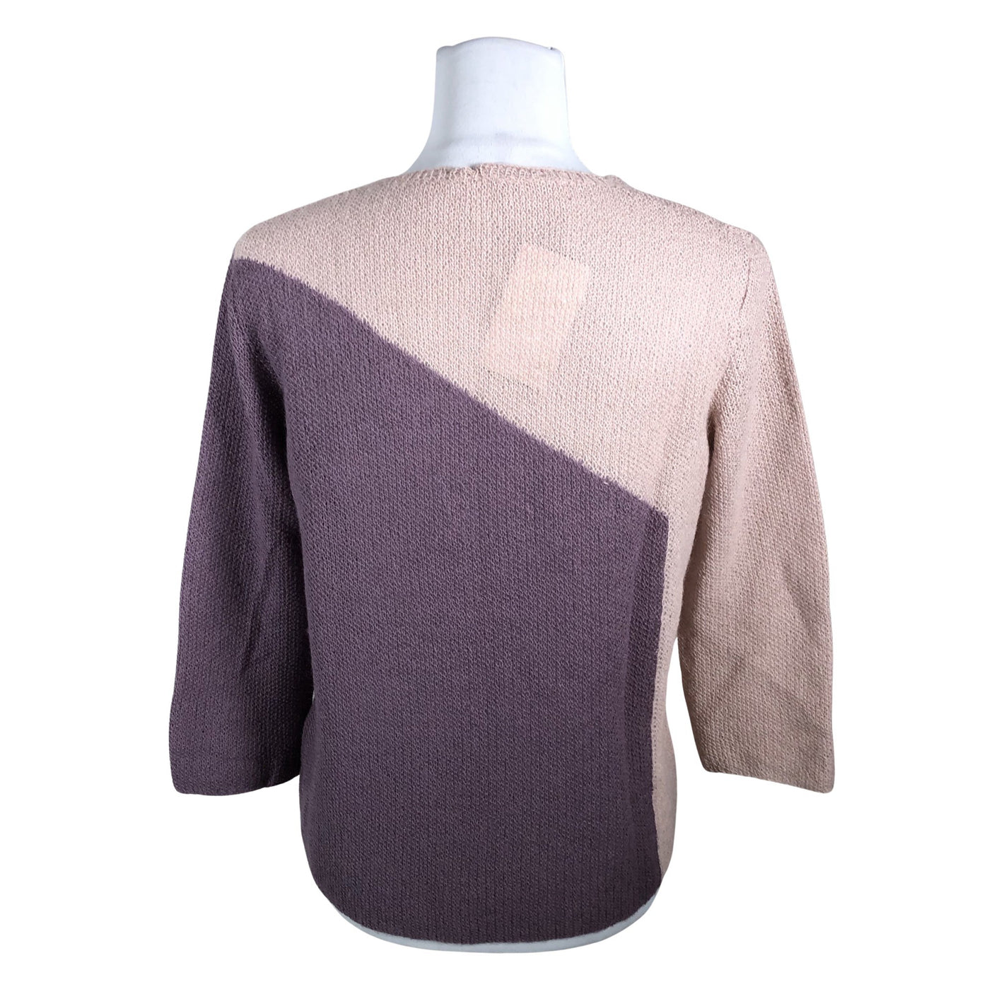 Naisten Handmade - Neulepaita, koko 36 - Violetti (2)