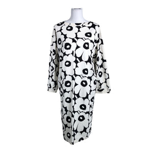 Naisten Marimekko - Trikoomekko, koko 34 - Valkoinen (1)