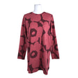 Naisten Marimekko - Trikoomekko, koko 38 - Viininpunainen ()