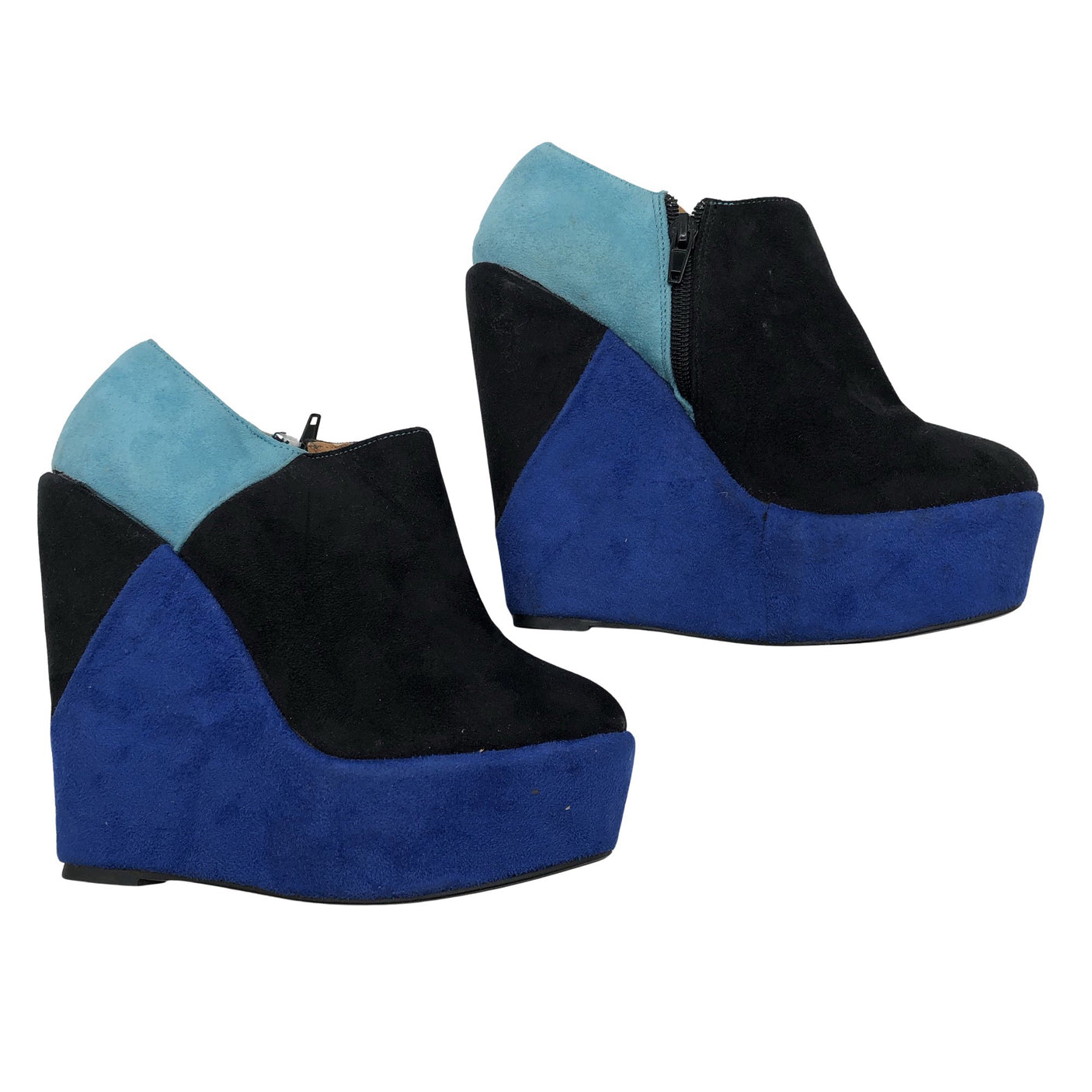 Naisten Sugarfree Shoes - Kiilakorkokengät, koko 38 - Sininen (1)