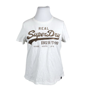 Naisten Superdry - T-paita, koko 44 - Valkoinen (1)