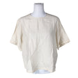 Naisten MSCH Copenhagen - Lyhythihainen pusero, koko 38 - Beige ()