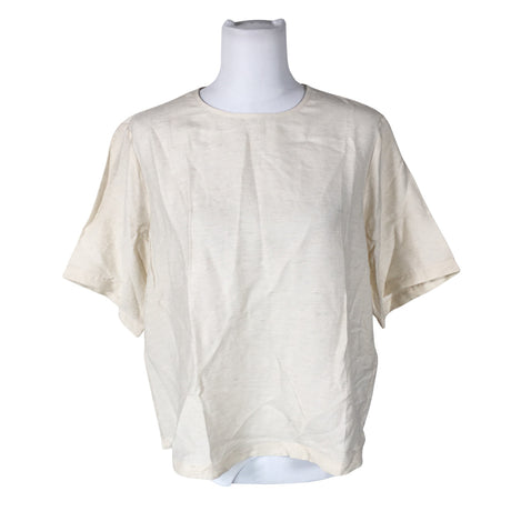 Naisten MSCH Copenhagen - Lyhythihainen pusero, koko 38 - Beige ()
