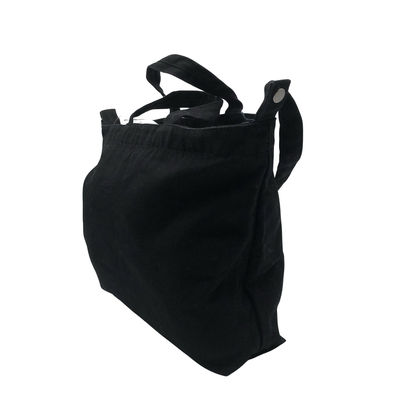 Naisten Baggu - Käsilaukku, koko Midi - Musta (2)