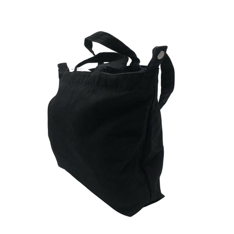 Naisten Baggu - Käsilaukku, koko Midi - Musta (2)