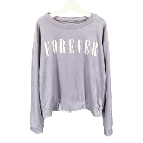 Tyttöjen Lindex - Collegepaita, koko 146 - 152 - Violetti ()