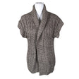 Naisten Massimo Dutti - Neuleliivi, koko 40 - Ruskea ()