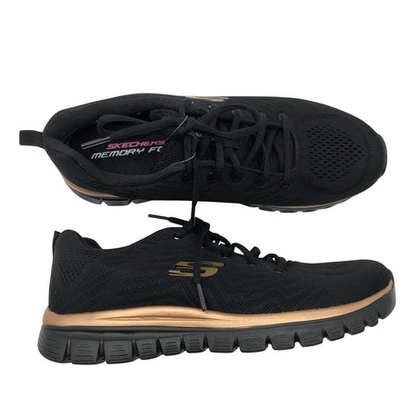 Naisten Skechers - Tennarit, koko 41 - Musta ()