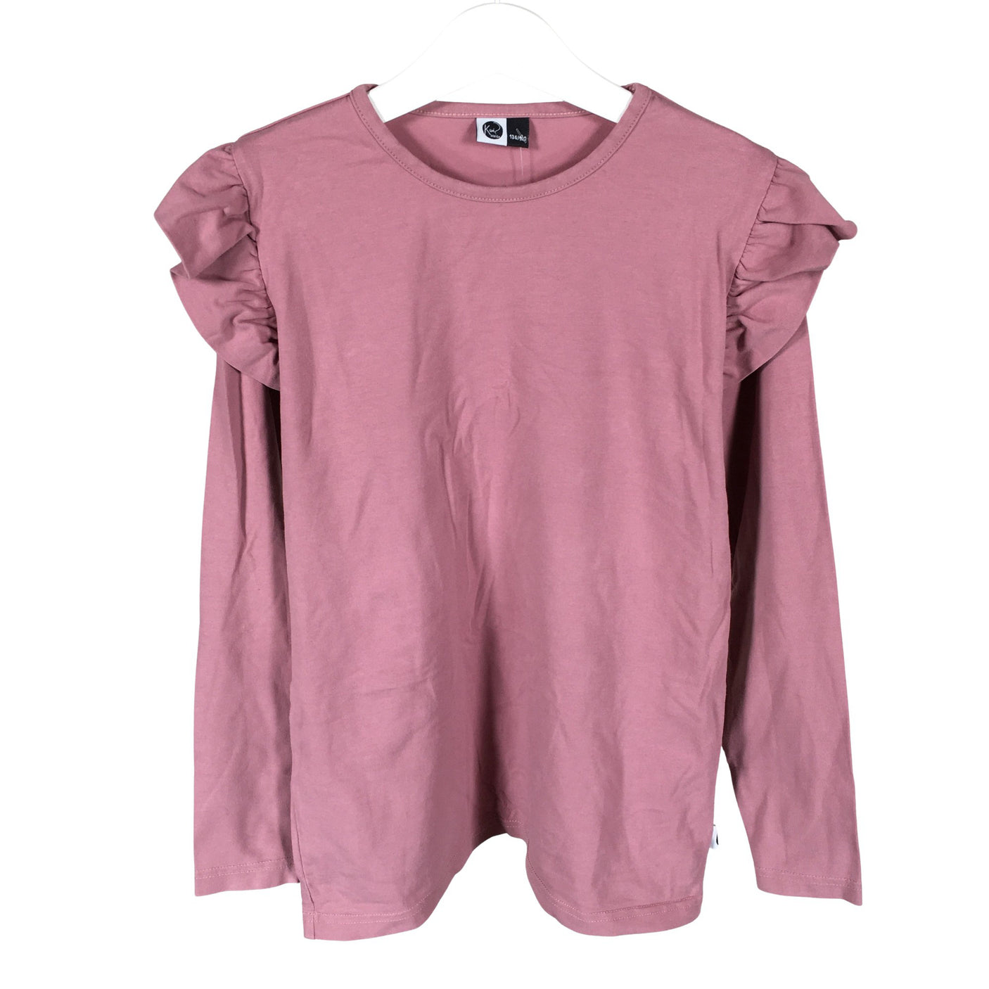 Tyttöjen Kui Design - Trikoopaita, koko 134 - 140 - Vaaleanpunainen (1)