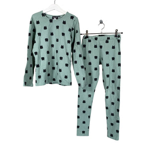 Unisex Luppaset - Trikoopaita, koko 146 - 152 - Vihreä (1)