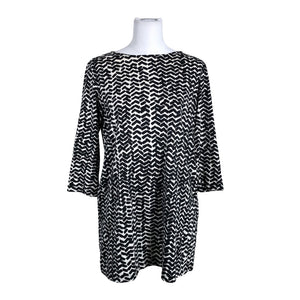 Naisten Marimekko - Trikoomekko, koko 38 - Musta (1)