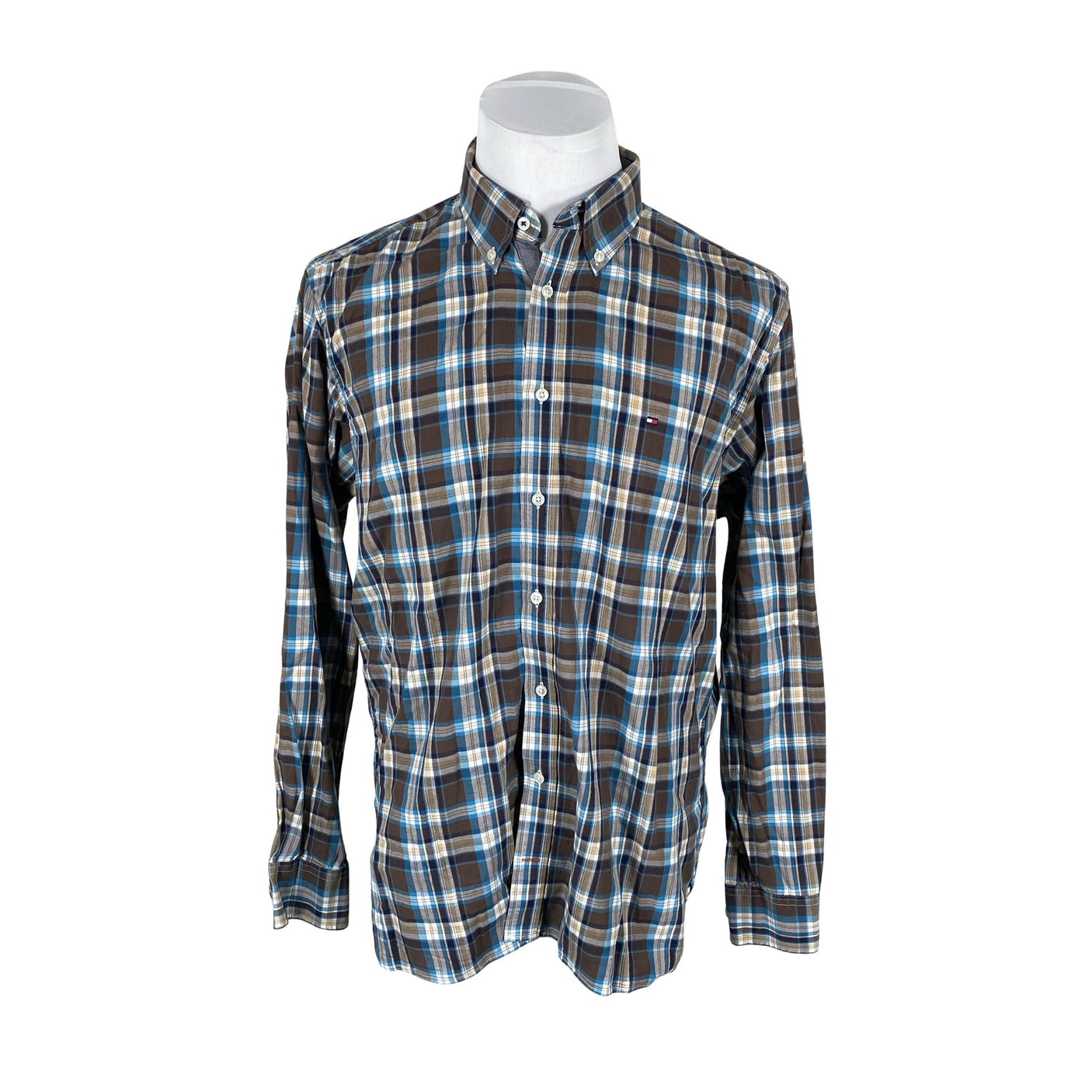 Miesten Tommy Hilfiger - Kauluspaita, koko XL - Sininen (1)