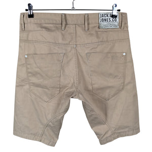 Miesten Jack & Jones - Shortsit, koko L - Beige (2)