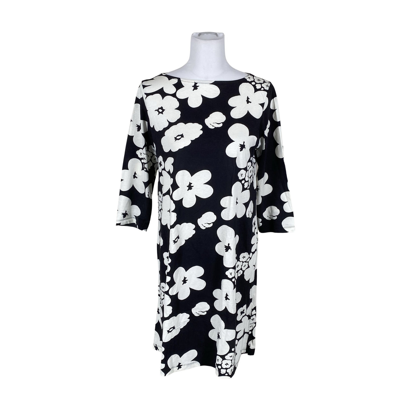 Naisten Marimekko - Trikoomekko, koko 36 - Musta (1)